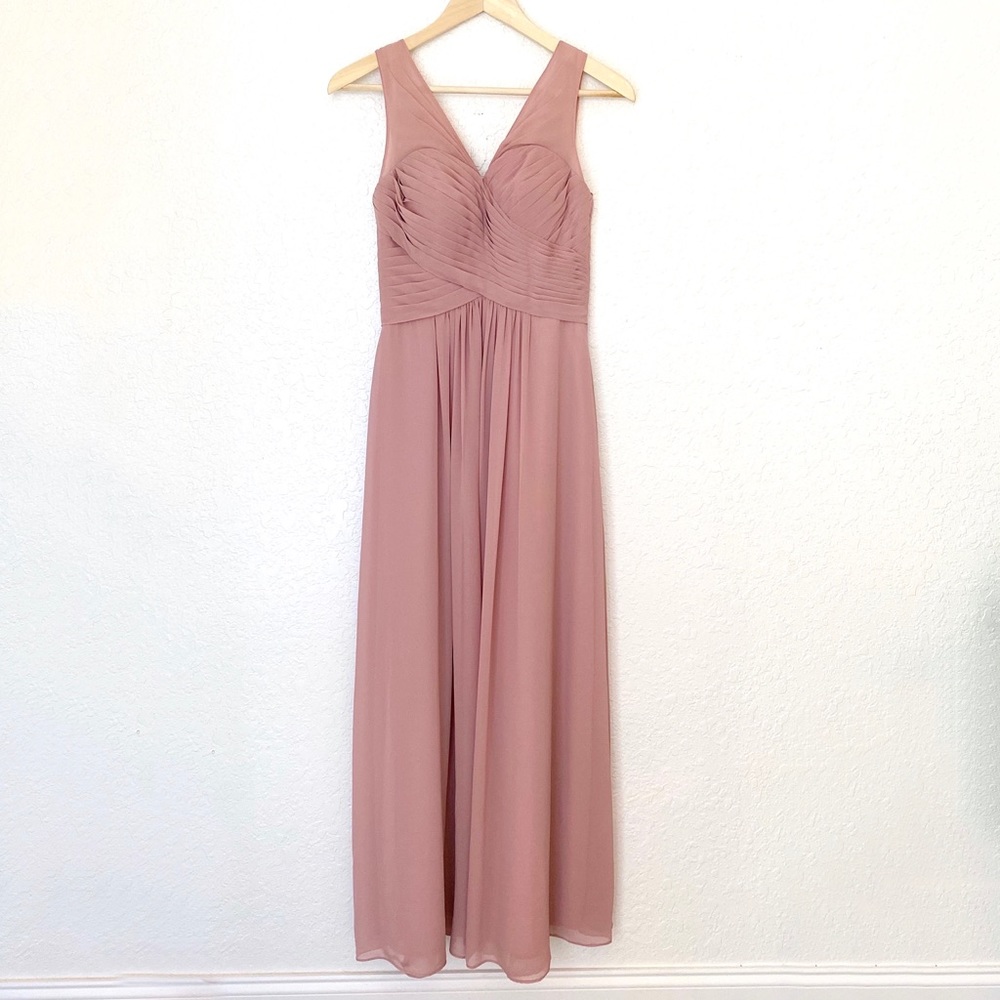 Azazie Alicia Dress in Dusty Rose